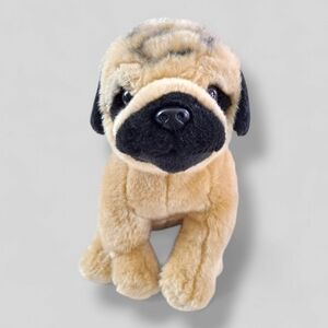 Hamleys London 11" Pug Dog Soft Plush Animal NWOT